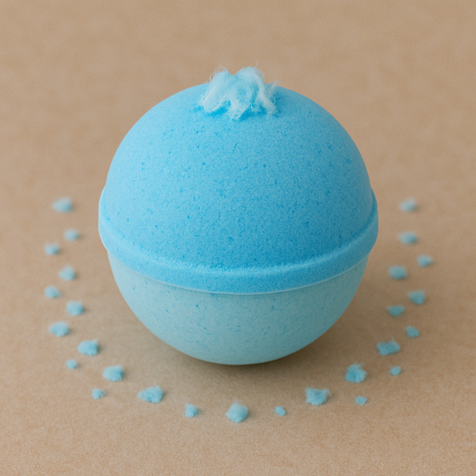 Blue Cotton Candy Bath Bomb