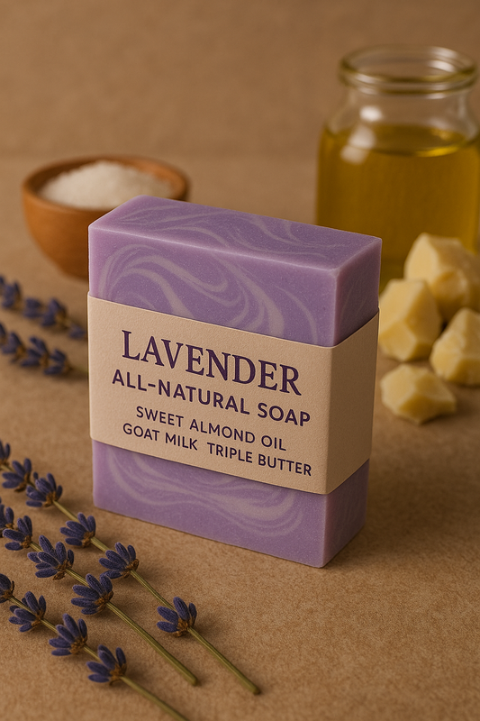 Lavender All-Natural Soap – Calm in Every Lather